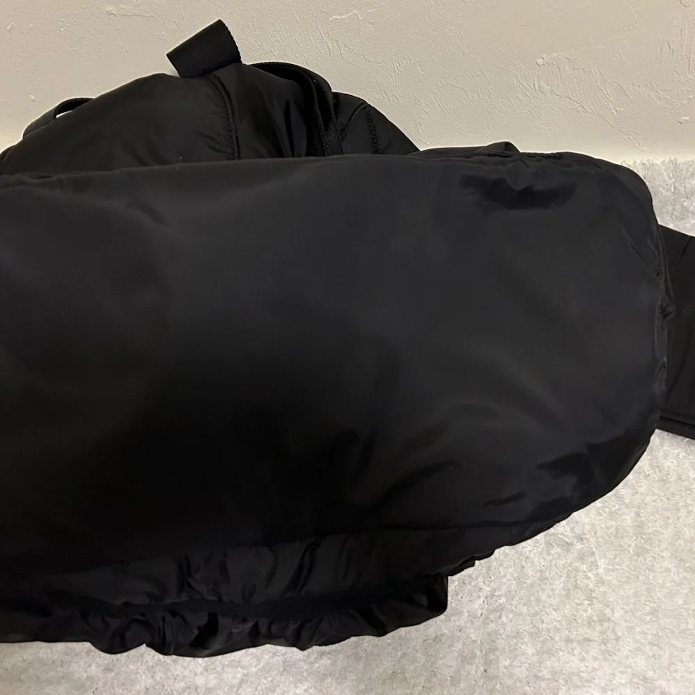 Givenchy Padded Nylon Changing Diaper Bag/Travel Duffel Bag Black & Mat